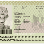 The passport of Ramesses